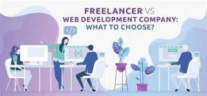 freelance web developer or web development agency